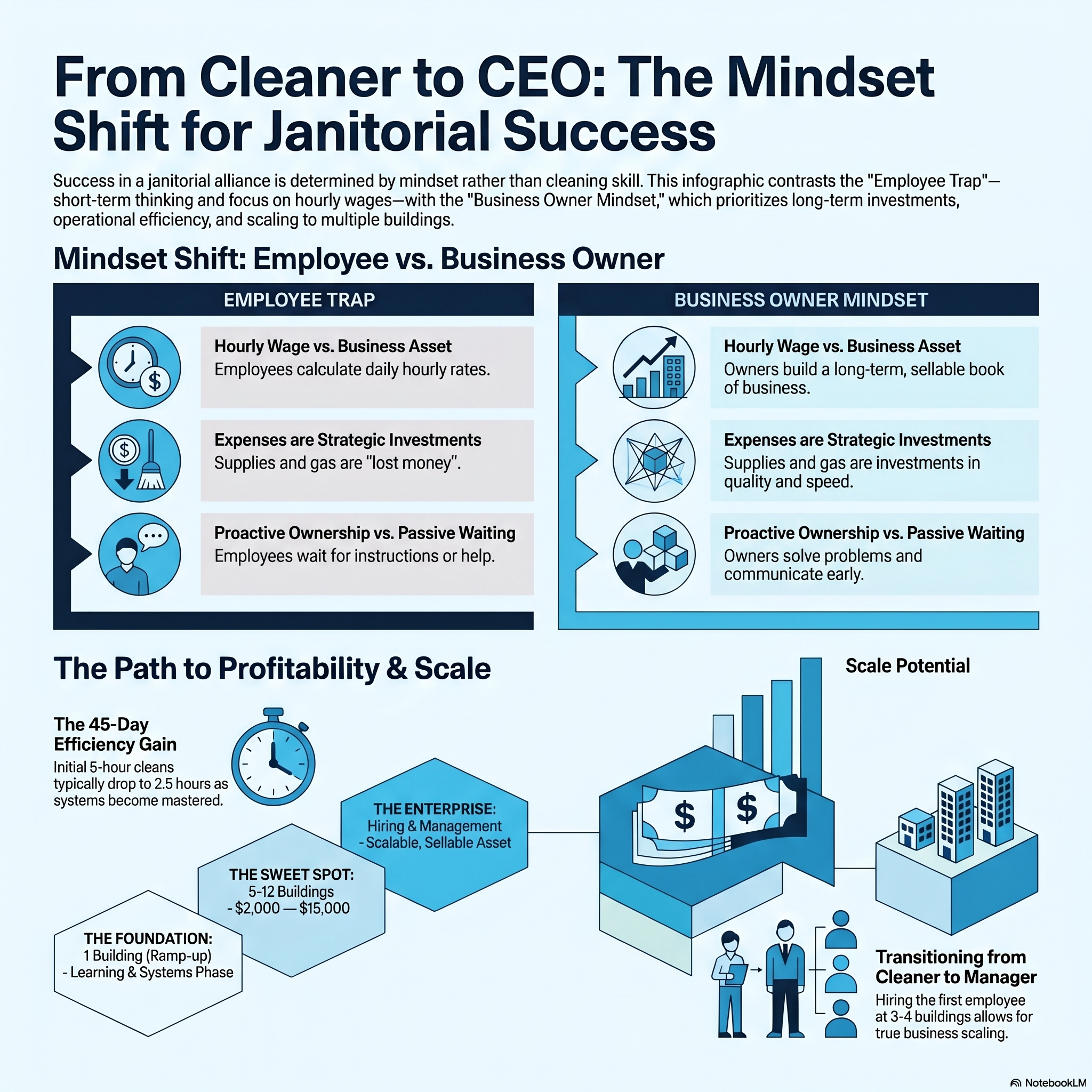Mindset Shift: From Cleaner to CEO